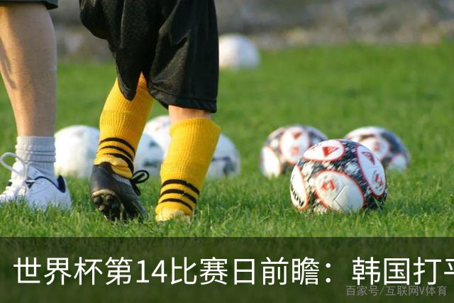 世界杯第14比赛日前瞻：韩国打平即可出线，内马尔或迎美加墨首秀
